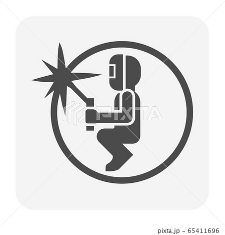 welding work icon 65411696
