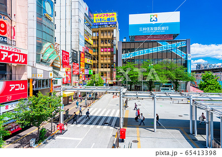東京　中野駅　北口 65413398