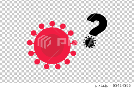 Corona virus icon vector image Corona virus icon vector image 65414596