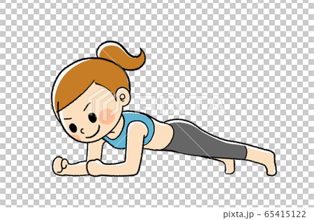 プランクのイラスト素材