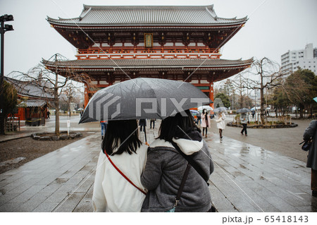 Sensoji Temple - Tokyo, Japan - February 16, 2020 Sensoji Temple - Tokyo, Japan - February 16, 2020 65418143
