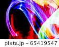 Light painting bright abstract background. Futuristic texture. 65419547