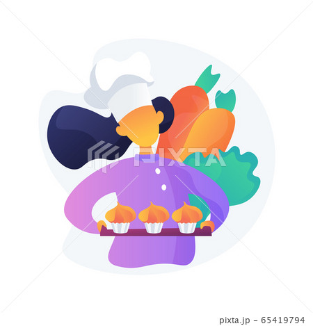 Healthy cookery vector concept metaphor Healthy cookery vector concept metaphor 65419794
