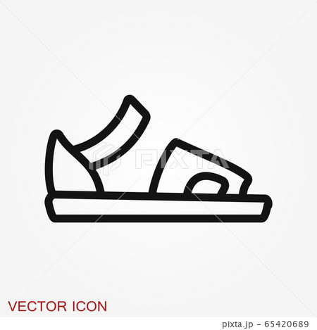 Sandal icon cheap