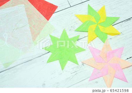 折り紙サンキャッチャー 65421598