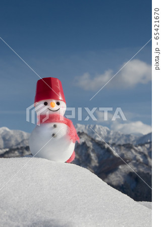 青空と雪だるま 青空と雪だるま 65421670