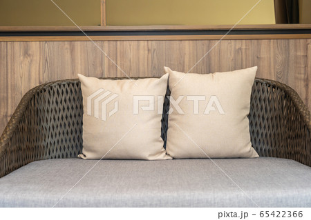 Pillow on sofa chair decoration interior Pillow on sofa chair decoration interior 65422366