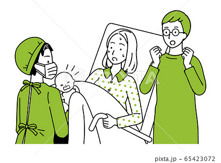 立ち合い出産 65423072