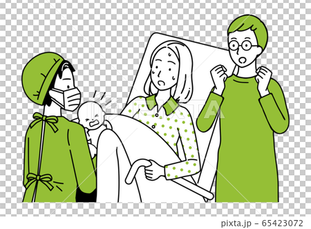 立ち合い出産 65423072