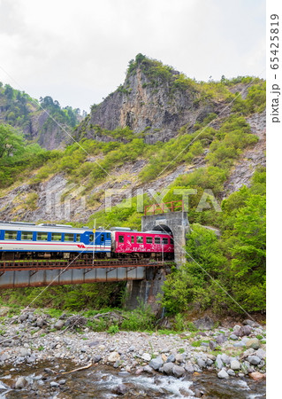 只見線 六十里トンネル 只見線 六十里トンネル 65425819