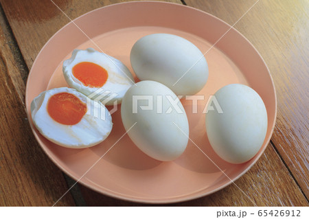 Salted duck egg on the tabel Salted duck egg on the tabel 65426912