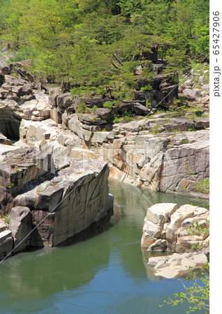 木曽　寝覚の床 65427906