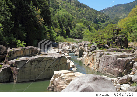 木曽　寝覚の床 65427919