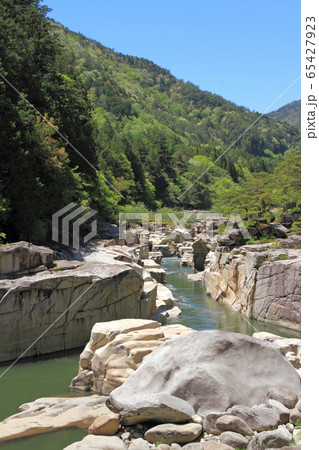 木曽　寝覚の床 65427923