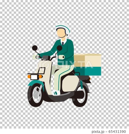 13,700+ Motorcycle Delivery Stock Illustrations, Royalty-Free