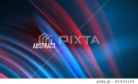 Fluid wave lines background. Trendy abstract layout template for business or technology presentation, internet poster or web brochure cover, wallpaper Fluid wave lines background. Trendy abstract layout template for business or technology presentation, internet poster or web brochure cover, wallpaper 65433145
