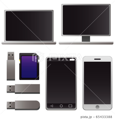 パソコン・スマホ・USB・SDカードのセット 65433388
