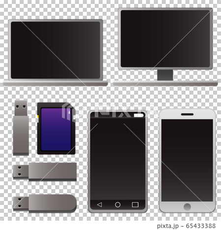 パソコン・スマホ・USB・SDカードのセット 65433388