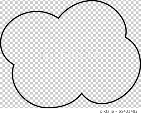 Cloud weather frame sky landscape simple cute illustration Cloud weather frame sky landscape simple cute illustration 65433482
