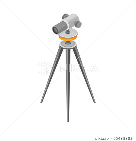 Iron Tripod as Geology Instrument for Measurement and Research Vector Illustration 65438382