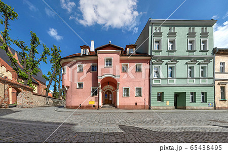 The oldest preserved residential building in Zabkowice Slaskie, Poland 65438495