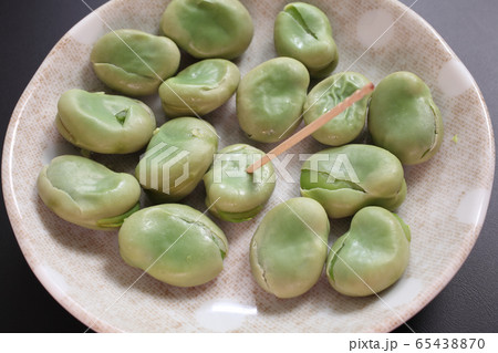 ソラマメの塩ゆで ソラマメの塩ゆで 65438870