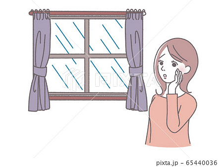 雨 豪雨 悪天候 窓 不安 雨 豪雨 悪天候 窓 不安 65440036