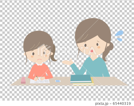 在家學習 在家辦公 父母和小孩 65440319