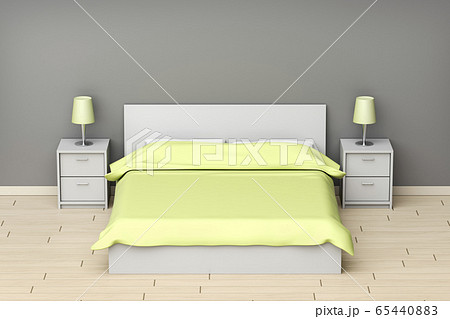 Modern bedroom interior 65440883