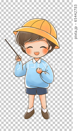 笑顔で解説する幼稚園児1 笑顔で解説する幼稚園児1 65442783