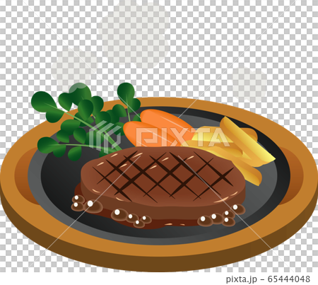 Steak - Stock Illustration [65444048] - Pixta