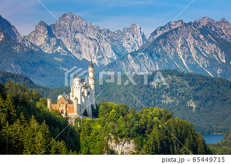 Famous Neuschwanstein Castle Famous Neuschwanstein Castle 65449715