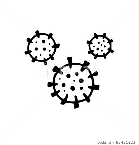 2019-nCoV symbol isolated on white background. COVID-19 Icon. Novel coronavirus outbreak.Prevention of covid infection. Global pandemic alert. Dangerous Virus cell microbe.Isolated vector illustration 2019-nCoV symbol isolated on white background. COVID-19 Icon. Novel coronavirus outbreak.Prevention of covid infection. Global pandemic alert. Dangerous Virus cell microbe.Isolated vector illustration 65451323