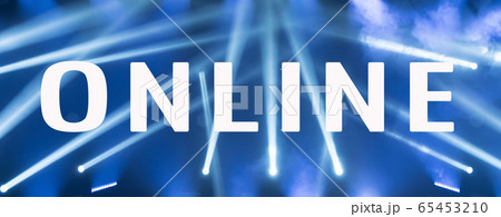 Online event entertainment concept. Background for Online event entertainment concept. Background for 65453210