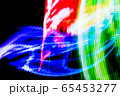Light painting bright abstract background. Futuristic texture. 65453277