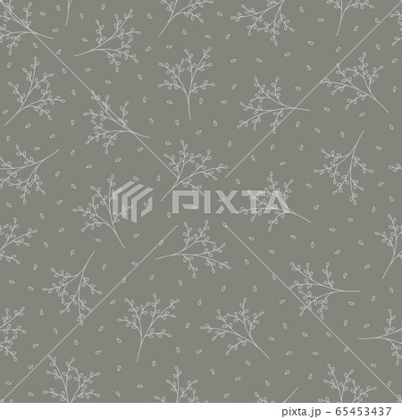 Seamless pattern with hand drawn flowers, vector illustration Seamless pattern with hand drawn flowers, vector illustration 65453437