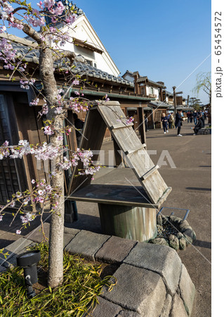 春の羽生パーキングエリア 65454572