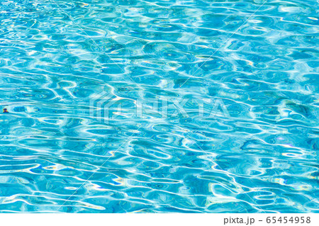 Abstract and surface pool water reflect with sun light background 65454958