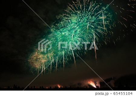 秋田　大曲の打ち上げ花火 65455104