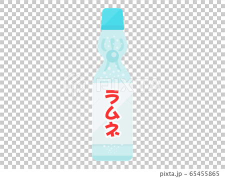 Illustration of Ramune soda 65455865