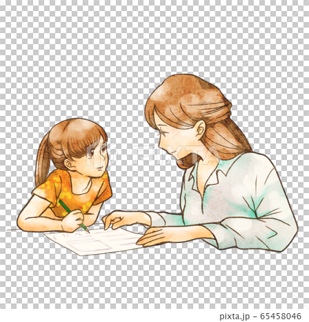勉強を教える人 65458046