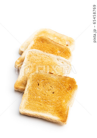 Roasted toast bread. 65458769
