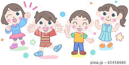 元気なこどもたち 元気なこどもたち 65458980