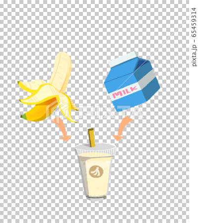 Banana juice ingredients 65459314