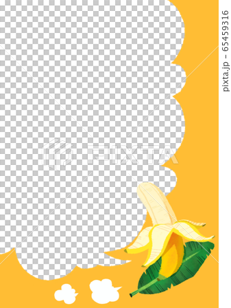 peel banana clipart border