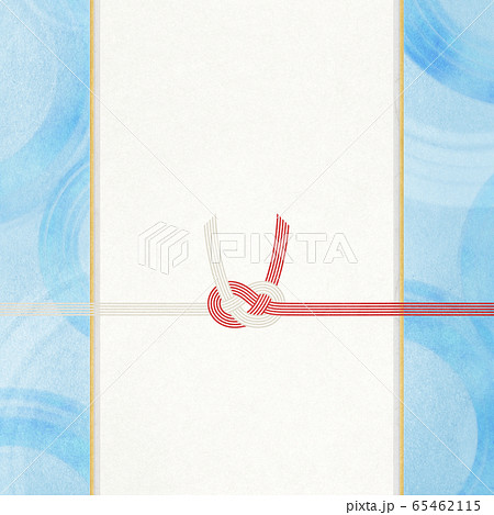 和風素材 水引-和紙-あわじ結び-のし紙-ご祝儀 和風素材 水引-和紙-あわじ結び-のし紙-ご祝儀 65462115