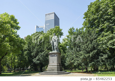 Schiller statue in Frankfurt 65462253