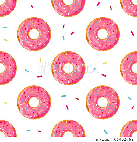 Donuts seamless pattern 65462768