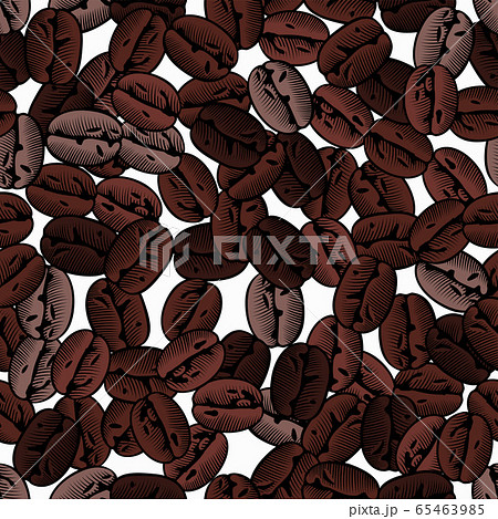 Roasted coffee beans background. 65463985