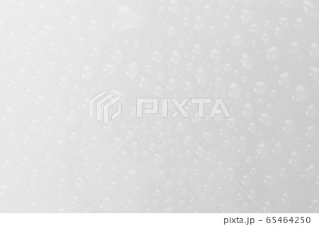 Water drops on glossy glass surface texture abstract background Water drops on glossy glass surface texture abstract background 65464250